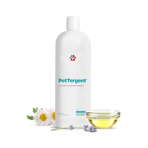 Pet Parents® PetTergent®, Enzymatic Pet Laundry Detergent, 32 oz 32 Loads Pet Stain Remover & Pet Odor Eliminator, Laundry Detergent for Pet