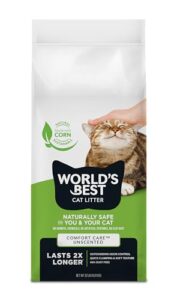 World’s Best Cat Litter Comfort Care Unscented (32 lb)