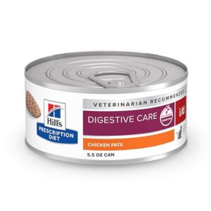 Hill’s Prescription Diet i/d Digestive Care Wet Cat Food, Chicken Pâté (5.5 oz)
