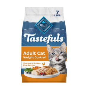 Blue Buffalo Tastefuls Chicken Weight Control Dry Cat Food (7 lb)