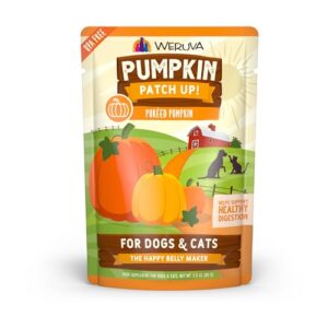 Weruva Pumpkin Patch Up! Pumpkin Puree Supplement (2.8 oz pouch, 12-count)