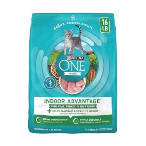 Purina ONE Indoor Advantage Weight Control Dry Cat Food (16 lb)