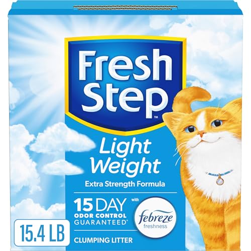 Fresh Step Light Weight Multi Cat Clumping Cat Litter, 15.4 lb.