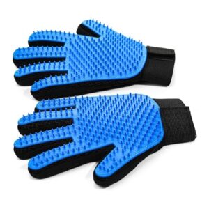 NVNAN Pet Hair Removal Glove 2-Pack (Blue)