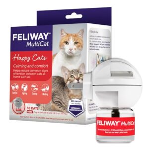FELIWAY MultiCat Cat Calming Pheromone Diffuser Kit