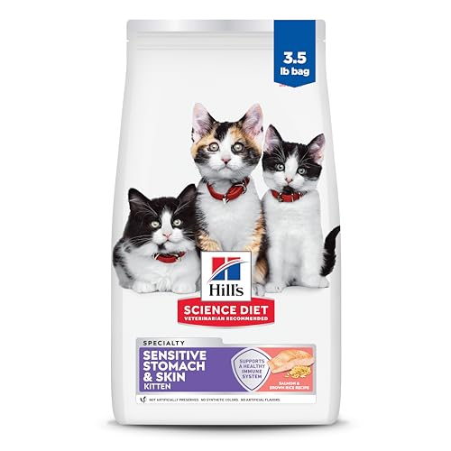 Hill's Science Diet Kitten Formula Sensitive Stomach & Skin Dry Cat Food