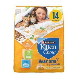 Purina Kitten Chow Year One Essentials Dry Kitten Food (14 lb)