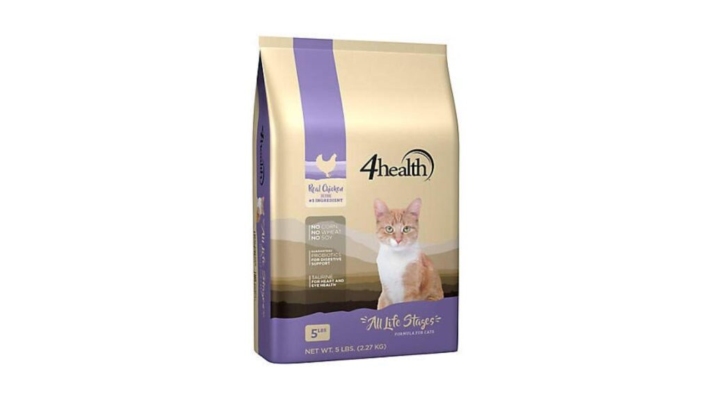 4health Tractor Supply Company, All Life Stages Cat Food, Dry, 5 lb. Bag
