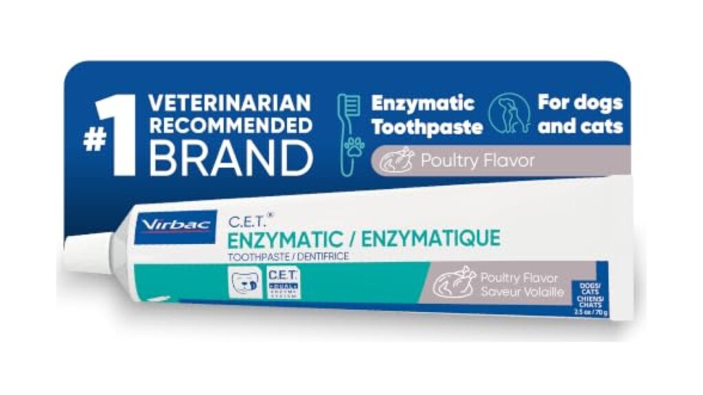 C.E.T. Enzymatic Toothpaste for Dogs and Cats, Poultry, 2.5oz