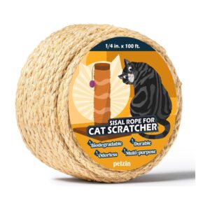 Pelzin Natural Sisal (1/4 in × 100 ft)