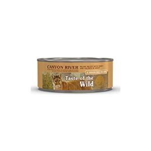 Taste of the Wild Canyon River Wet Cat Food, Trout & Salmon in Gravy (5.5 oz, case)