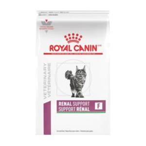 Royal Canin Veterinary Diet Feline Renal Support F Dry Cat Food, 3 lb
