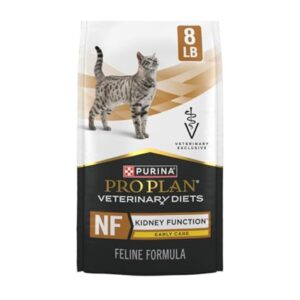 Purina Pro Plan Veterinary Diets NF Kidney Function Early Care Dry Cat Food, 8 lb