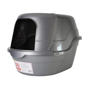 Nature’s Miracle Hooded Flip Top Cat Litter Box with Charcoal Filter