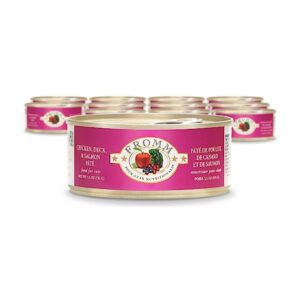 Fromm Four-Star Chicken, Duck & Salmon Pâté (12 × 5.5 oz)
