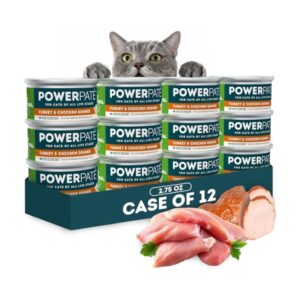 Only Natural Pet PowerPate Turkey & Chicken Dinner (12×2.75 oz)