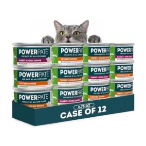 Only Natural Pet PowerPate Variety Pack (12×2.75 oz)