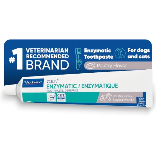 C.E.T. Enzymatic Toothpaste for Dogs and Cats, Poultry, 2.5oz