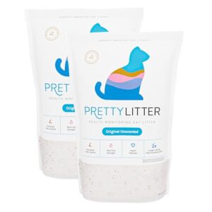PrettyLitter original non-clumping, 2 pack