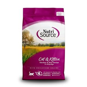 NutriSource Cat and Kitten Chicken and Rice