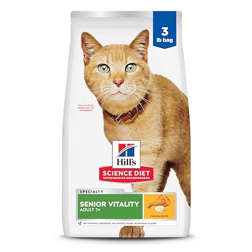 Hill's Science Diet Adult 7+ Senior Vitality Dry Cat Food
