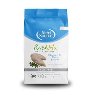 PureVita Chicken and Peas grain-free cat food