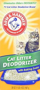 Arm & Hammer for Pets Cat Litter Deodorizer with Activated Baking Soda