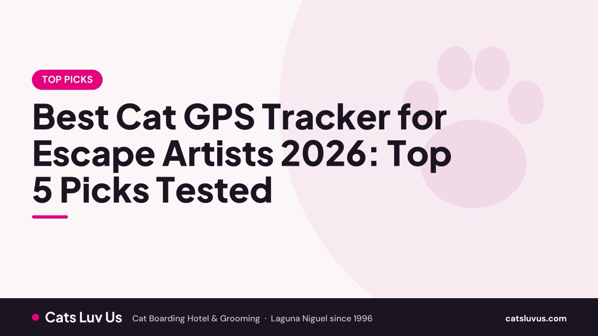 Best Cat GPS Tracker for Escape Artists 2026: Top 5 Picks Tested