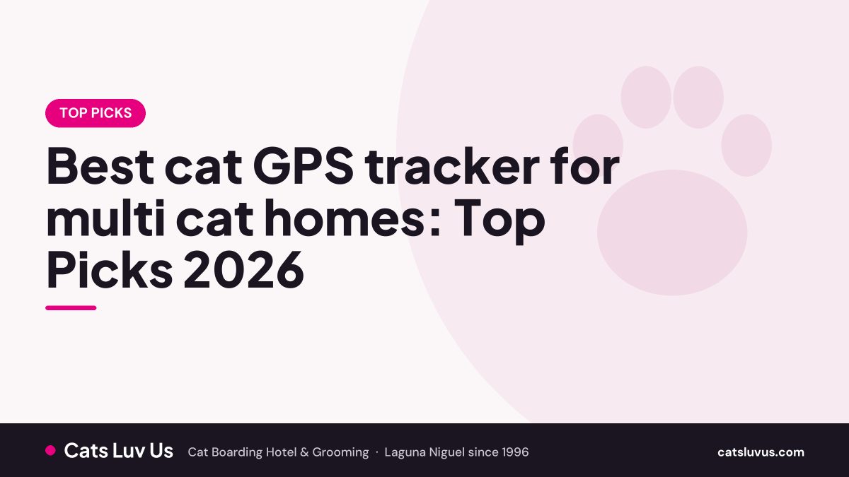 Best cat GPS tracker for multi cat homes: Top Picks 2026