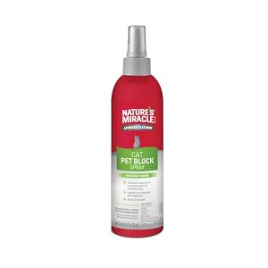 Nature’s Miracle Cat Pet Block Repellent Spray, 8 oz