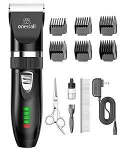 oneisall Quiet Cat Clippers for Matted & Long Hair — 2-Speed Kit