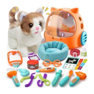 17-piece interactive vet playset