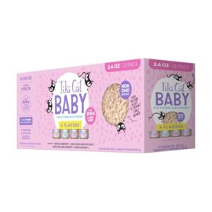 Tiki Cat Baby Shreds variety, 12 count