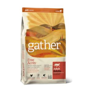 Gather Free Acres organic free-run chicken dry cat food