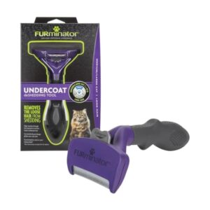 FURminator Medium to Large Cat deShedding Tool for Long Hair