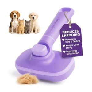 Hertzko Self Cleaning Slicker Brush for Dogs and Cats