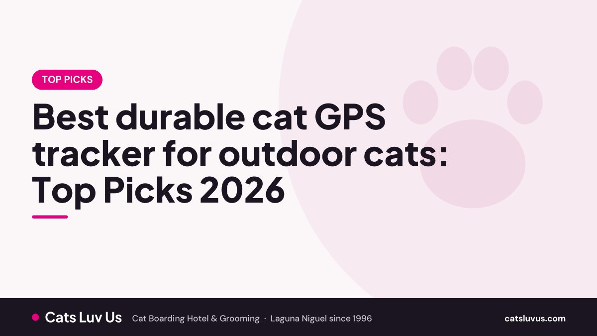 Best durable cat GPS tracker for outdoor cats: Top Picks 2026