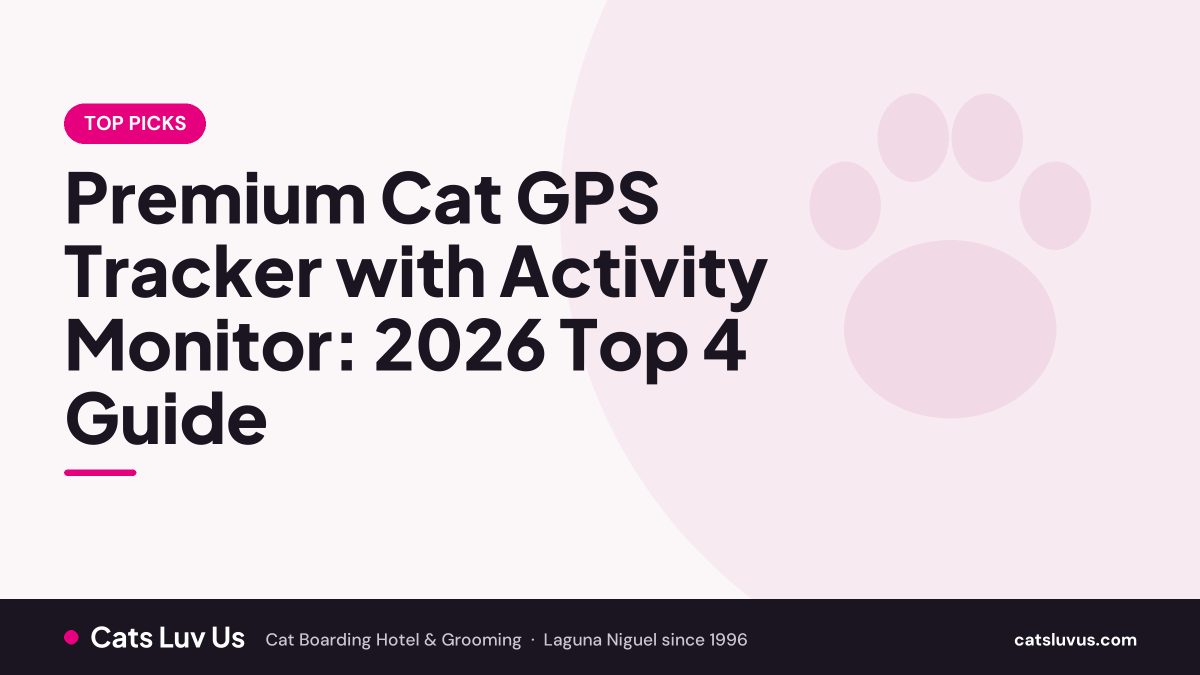 Premium Cat GPS Tracker with Activity Monitor: 2026 Top 4 Guide