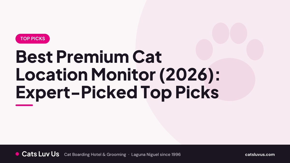 Best Premium Cat Location Monitor (2026): Expert-Picked Top Picks