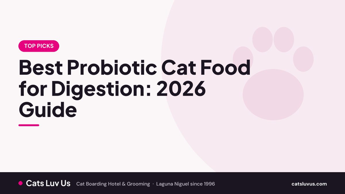 Best Probiotic Cat Food for Digestion: 2026 Guide