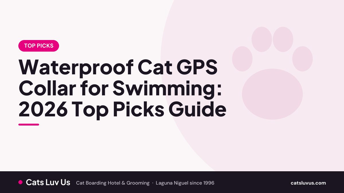 Waterproof Cat GPS Collar for Swimming: 2026 Top Picks Guide